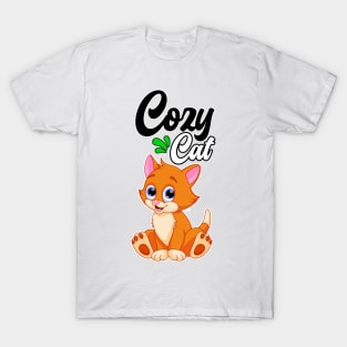 Cozy Cat The Cat Lover Mug,Kids T-shirt, Hoodie And Men Women T-Shirt